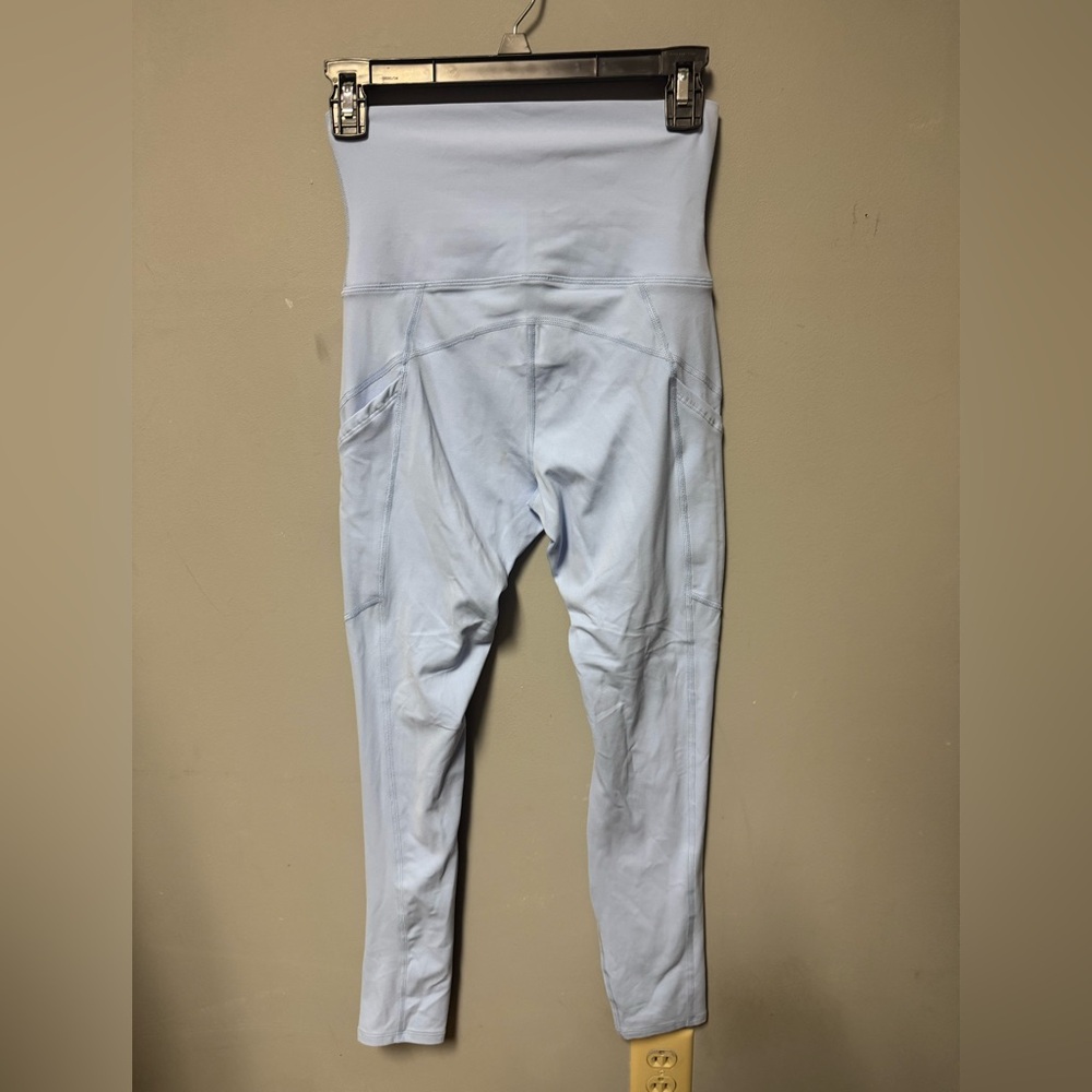 FP Movement Never Better Fold Over Leggings in Oxford Blue SZ XS Retail $98 NWOT - Picture 3 of 4